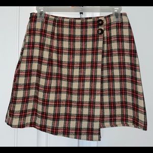 Plaid skirt